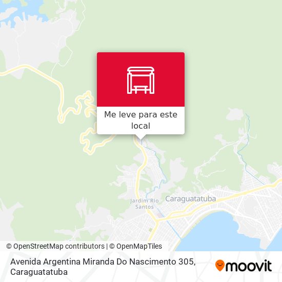 Avenida Argentina Miranda Do Nascimento  305 mapa