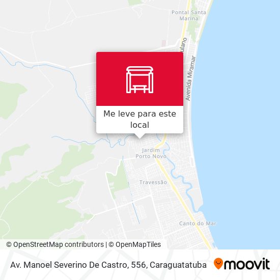 Av. Manoel Severino De Castro, 556 mapa