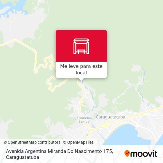 Avenida Argentina Miranda Do Nascimento  175 mapa