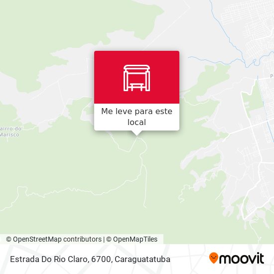Estrada Do Rio Claro, 6700 mapa