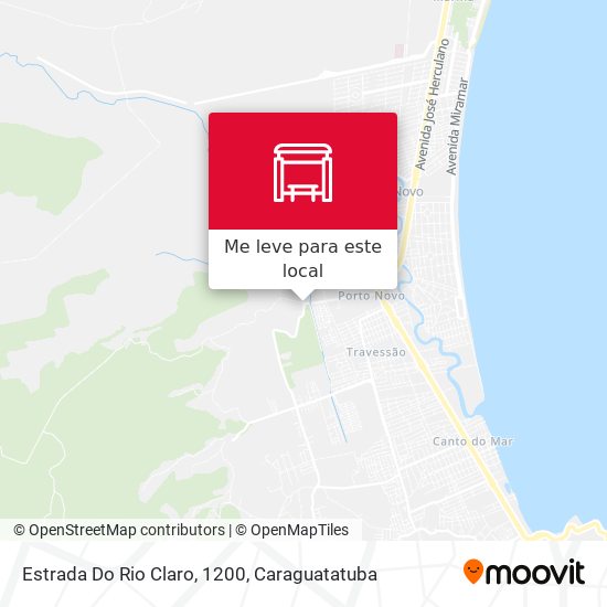 Estrada Do Rio Claro, 1200 mapa