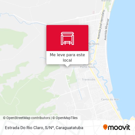 Estrada Do Rio Claro, S/Nº mapa