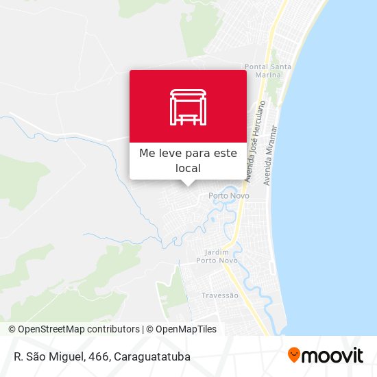 R. São Miguel, 466 mapa