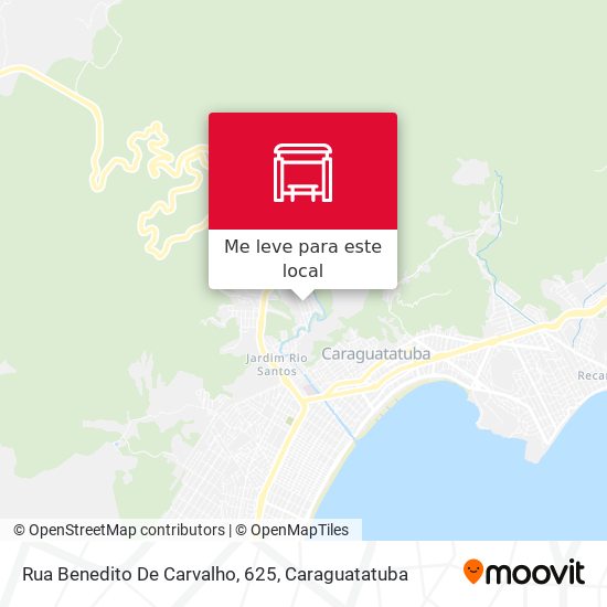 Rua Benedito De Carvalho, 625 mapa