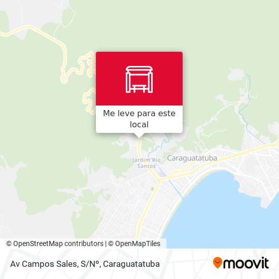 Av Campos Sales, S/Nº mapa