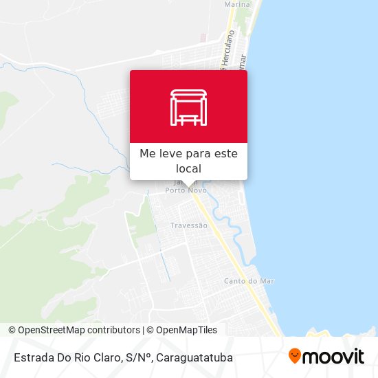 Estrada Do Rio Claro, S/Nº mapa