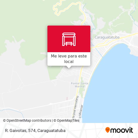 R. Gaivotas, 574 mapa
