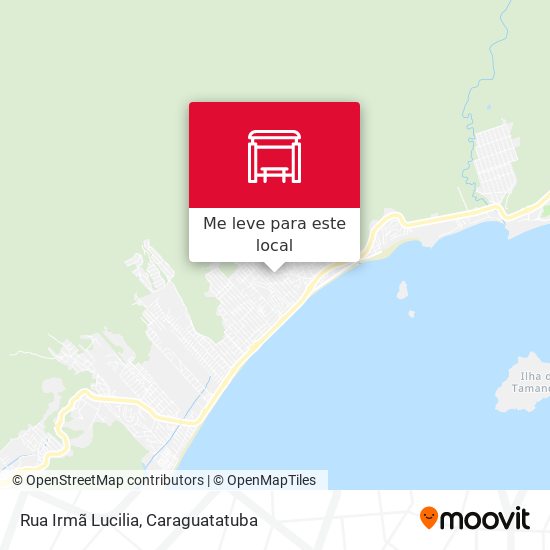 Rua Irmã Lucilia mapa