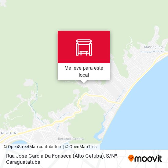Rua José Garcia Da Fonseca (Alto Getuba), S / Nº mapa