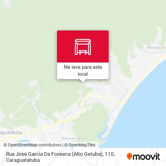 Rua José Garcia Da Fonseca (Alto Getuba), 110 mapa