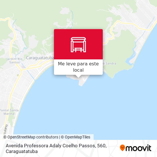 Avenida Professora Adaly Coelho Passos, 560 mapa