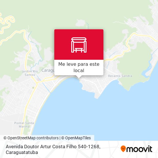 Avenida Doutor Artur Costa Filho 540-1268 mapa