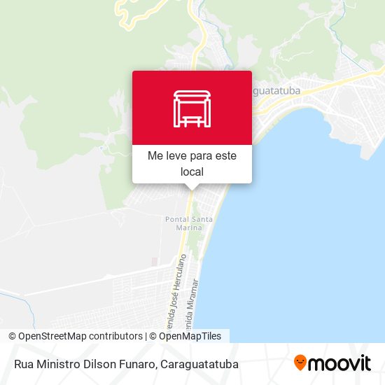 Rua Ministro Dilson Funaro mapa