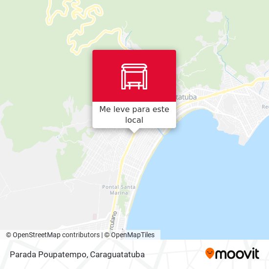 Parada Poupatempo mapa