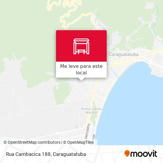 Rua Cambacica 188 mapa