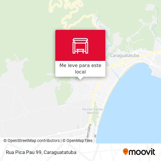 Rua Pica Pau 99 mapa