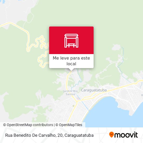 Rua Benedito De Carvalho, 20 mapa