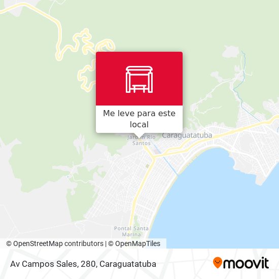Av Campos Sales, 280 mapa