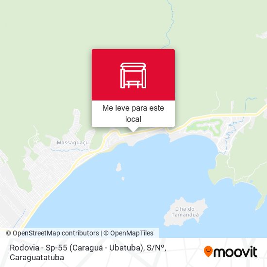 Rodovia - Sp-55 (Caraguá - Ubatuba), S / Nº mapa