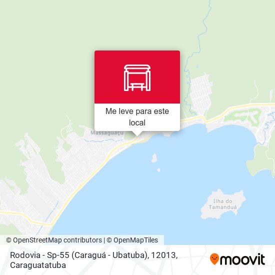 Rodovia - Sp-55 (Caraguá - Ubatuba), 12013 mapa