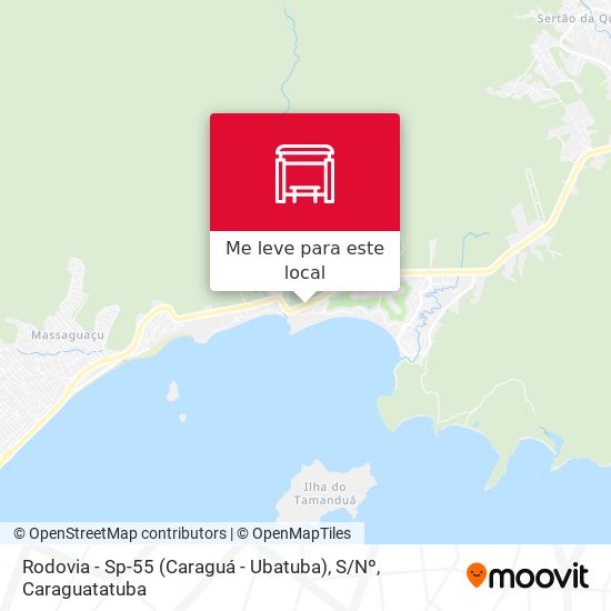 Rodovia - Sp-55 (Caraguá - Ubatuba), S / Nº mapa