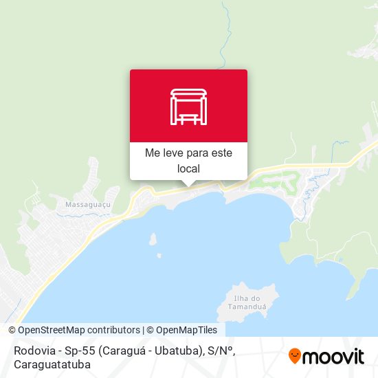 Rodovia - Sp-55 (Caraguá - Ubatuba), S / Nº mapa