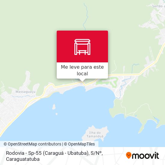 Rodovia - Sp-55 (Caraguá - Ubatuba), S / Nº mapa