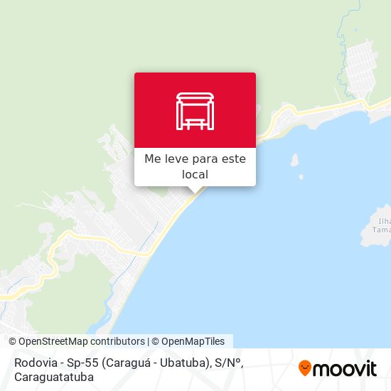 Rodovia - Sp-55 (Caraguá - Ubatuba), S / Nº mapa