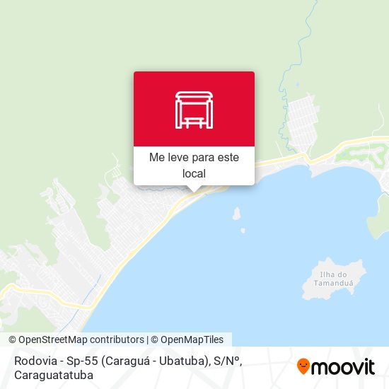 Rodovia - Sp-55 (Caraguá - Ubatuba), S / Nº mapa