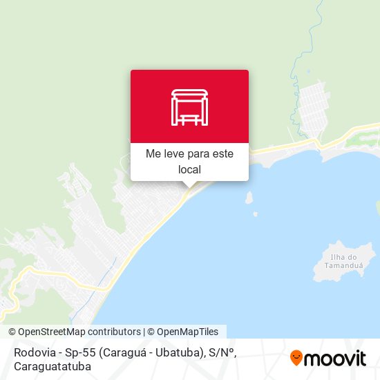 Rodovia - Sp-55 (Caraguá - Ubatuba), S / Nº mapa