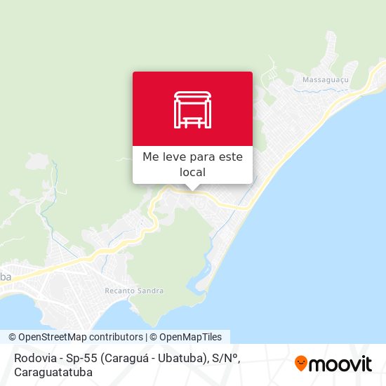 Rodovia - Sp-55 (Caraguá - Ubatuba), S / Nº mapa