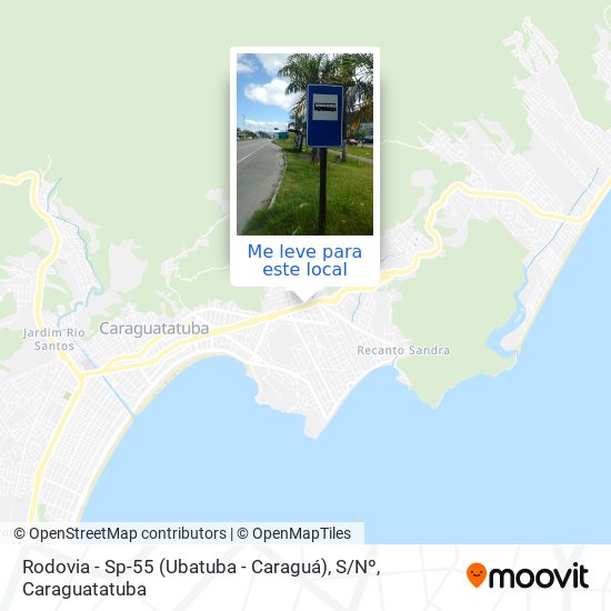 Rodovia - Sp-55 (Ubatuba - Caraguá), S / Nº mapa