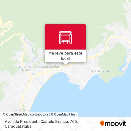 Avenida Presidente Castelo Branco, 765 mapa