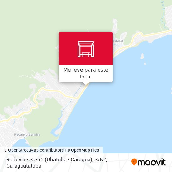 Rodovia - Sp-55 (Ubatuba - Caraguá), S / Nº mapa