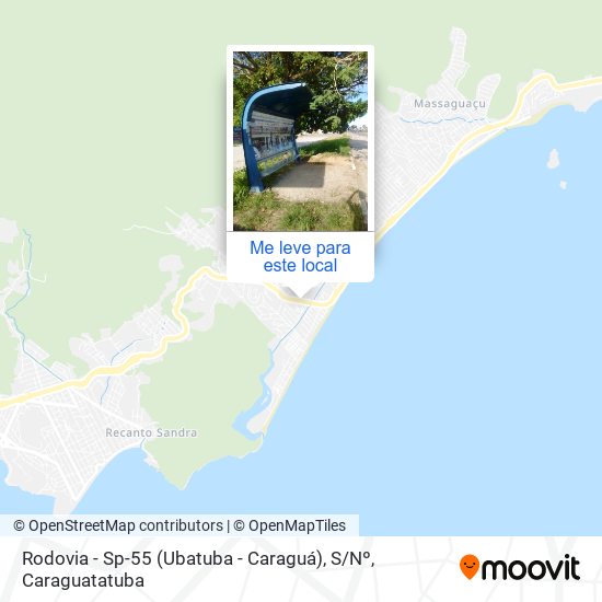 Rodovia - Sp-55 (Ubatuba - Caraguá), S / Nº mapa