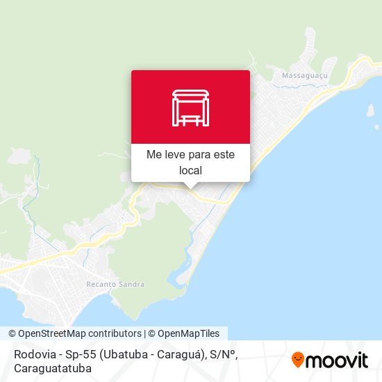 Rodovia - Sp-55 (Ubatuba - Caraguá), S / Nº mapa