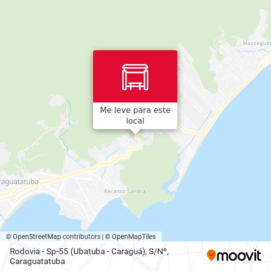 Rodovia - Sp-55 (Ubatuba - Caraguá), S / Nº mapa