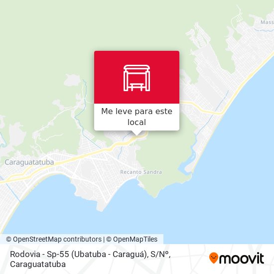 Rodovia - Sp-55 (Ubatuba - Caraguá), S / Nº mapa