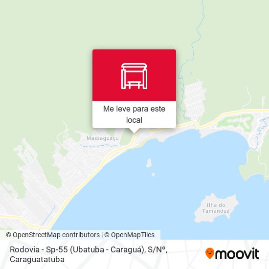 Rodovia - Sp-55 (Ubatuba - Caraguá), S / Nº mapa