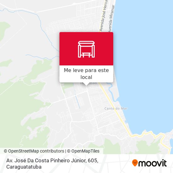 Av. José Da Costa Pinheiro Júnior, 605 mapa