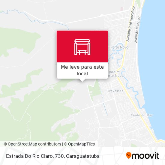 Estrada Do Rio Claro, 730 mapa