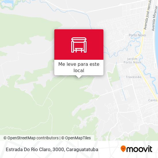 Estrada Do Rio Claro, 3000 mapa