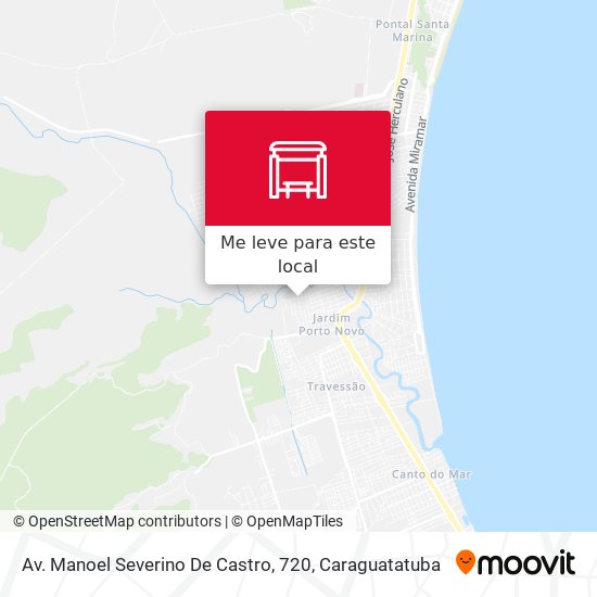 Av. Manoel Severino De Castro, 720 mapa