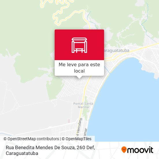 Rua Benedita Mendes De Souza, 260 Def mapa