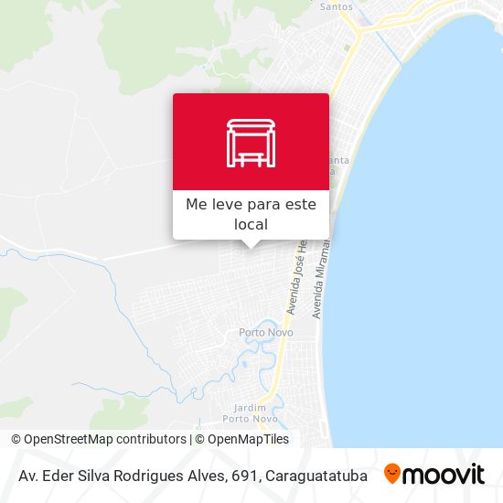 Av. Eder Silva Rodrigues Alves, 691 mapa