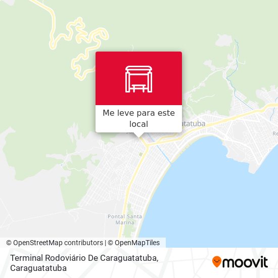 Terminal Rodoviário De Caraguatatuba mapa