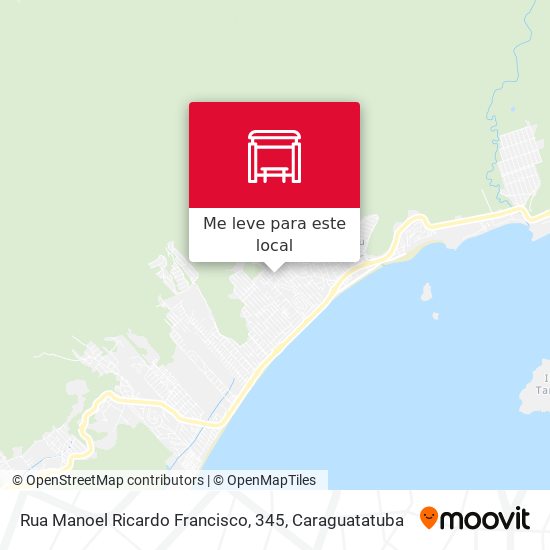 Rua Manoel Ricardo Francisco, 345 mapa