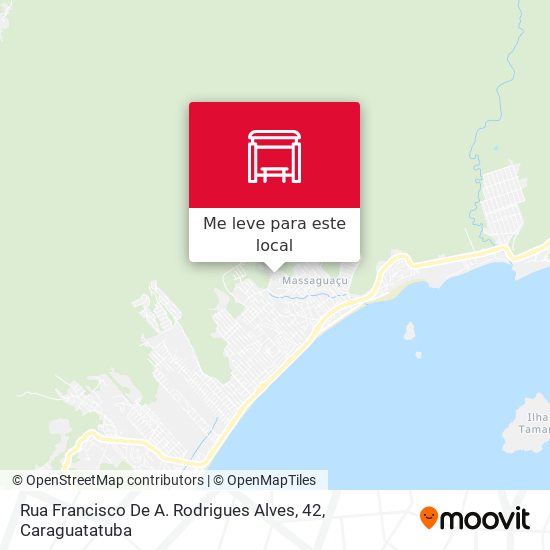 Rua Francisco De A. Rodrigues Alves, 42 mapa