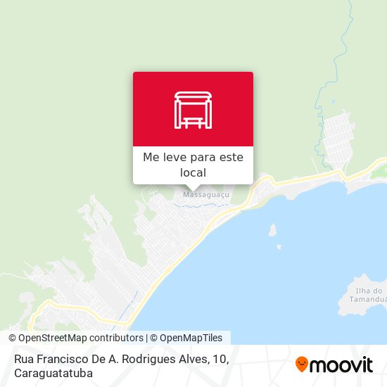 Rua Francisco De A. Rodrigues Alves, 10 mapa