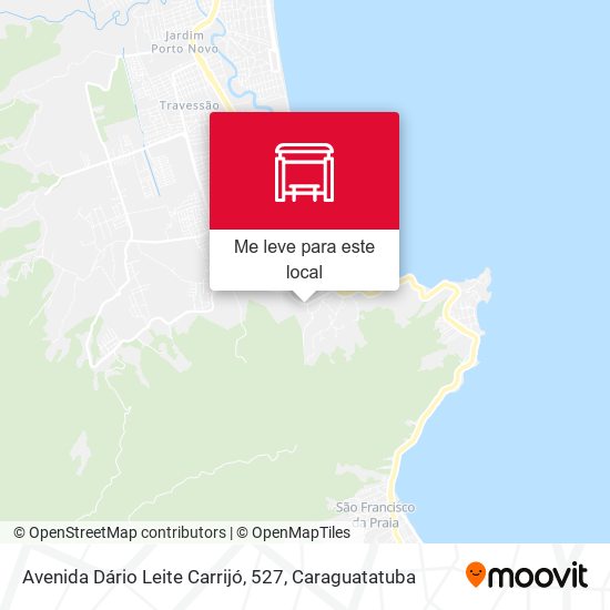 Avenida Dário Leite Carrijó, 527 mapa